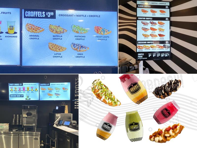 Halfdose Shakes Menu