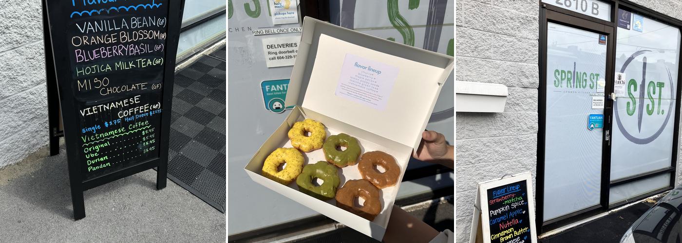 Holy Mochi Donuts Menu