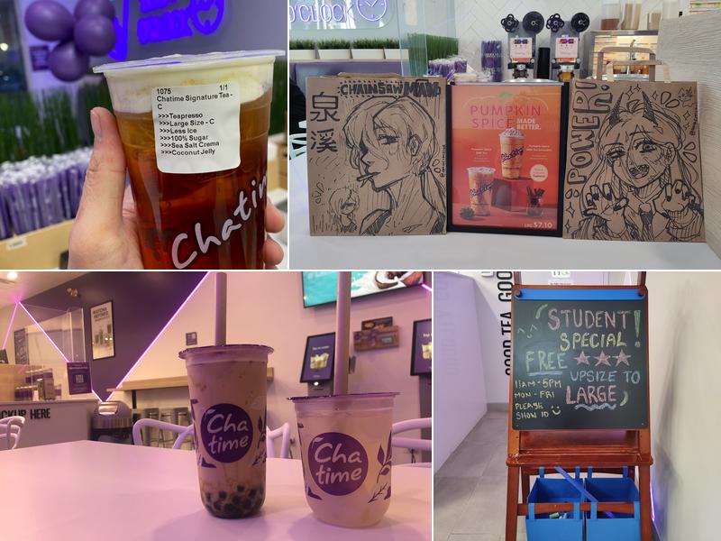Chatime Menu