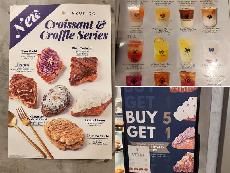 Hazukido (Fairview Mall) Menu