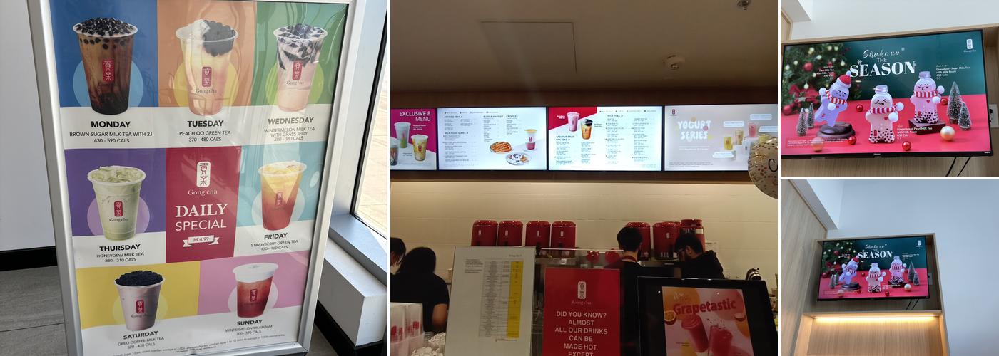 GONG CHA OAKVILLE Menu