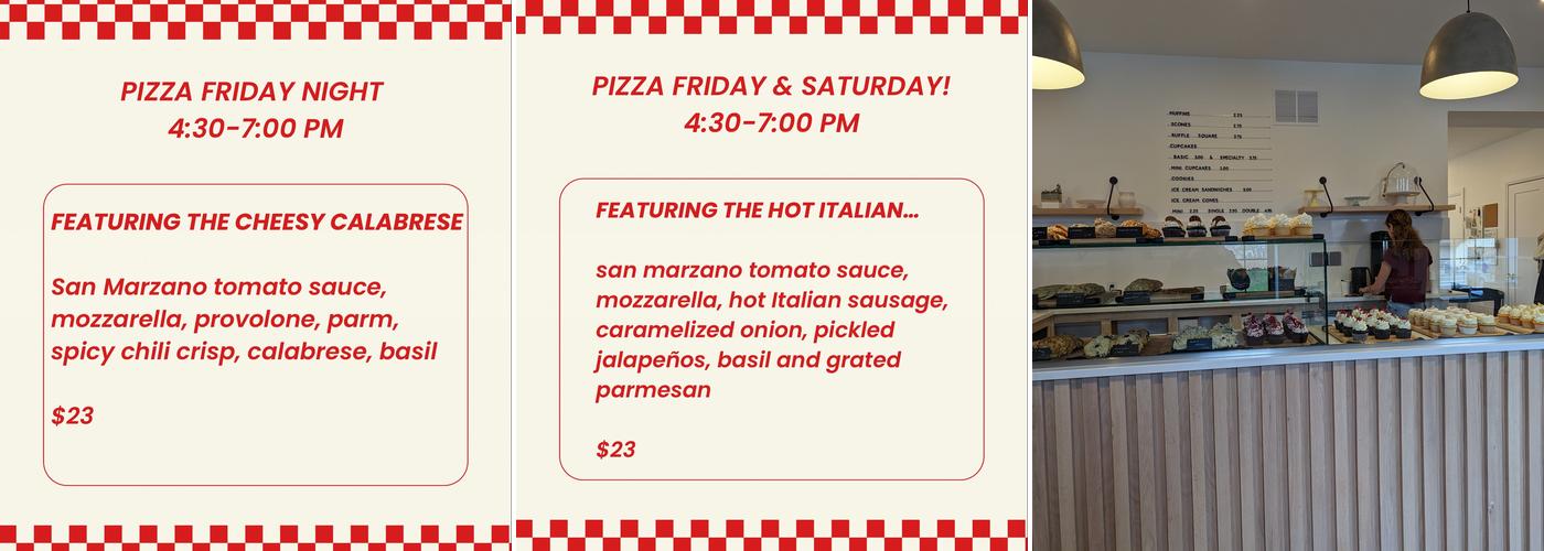 Brouwer Bake Shop Menu