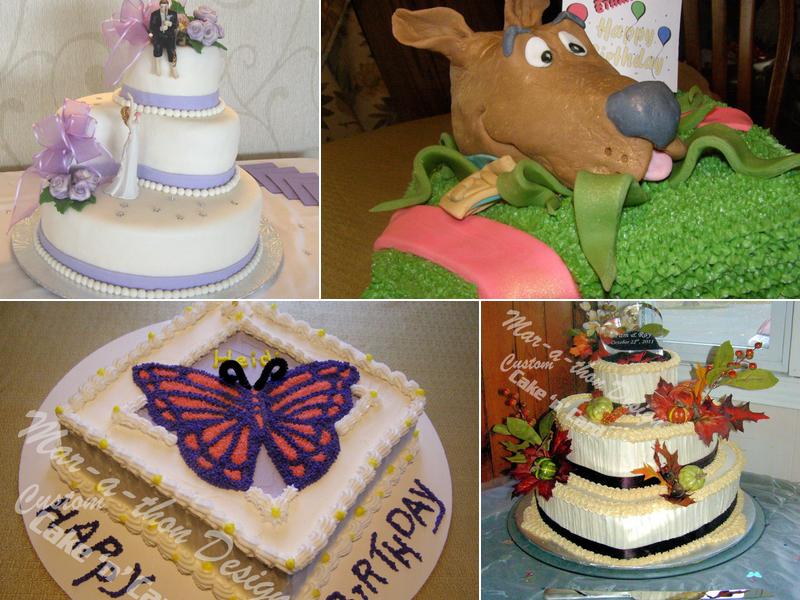 Mar-a-thon Design: Custom Cake 'n' Card