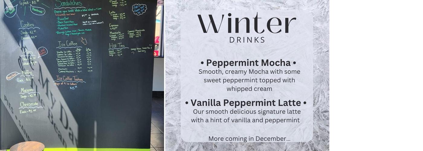 Bake My Day and The Bean Menu