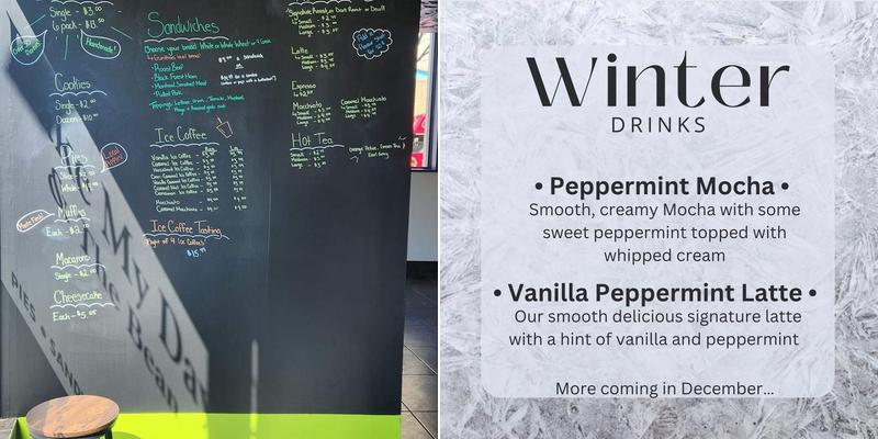 Bake My Day and The Bean Menu