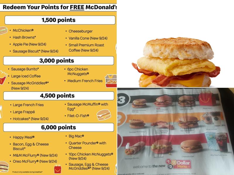 McDonald's Menu
