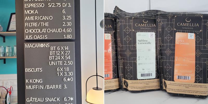 Chic Macaron Dessert Et Café Menu