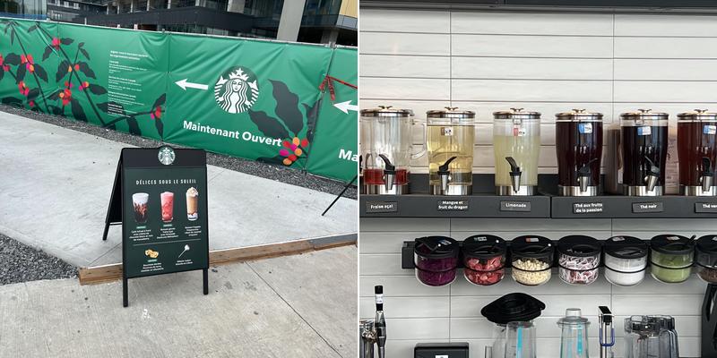 Starbucks Menu