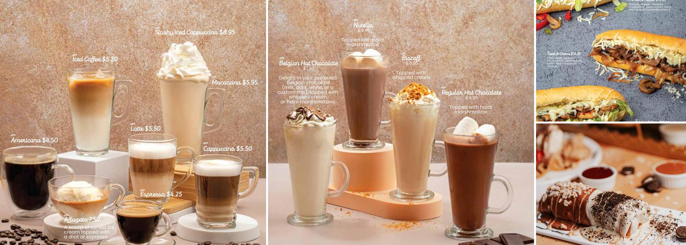 holychoco Montréal Menu