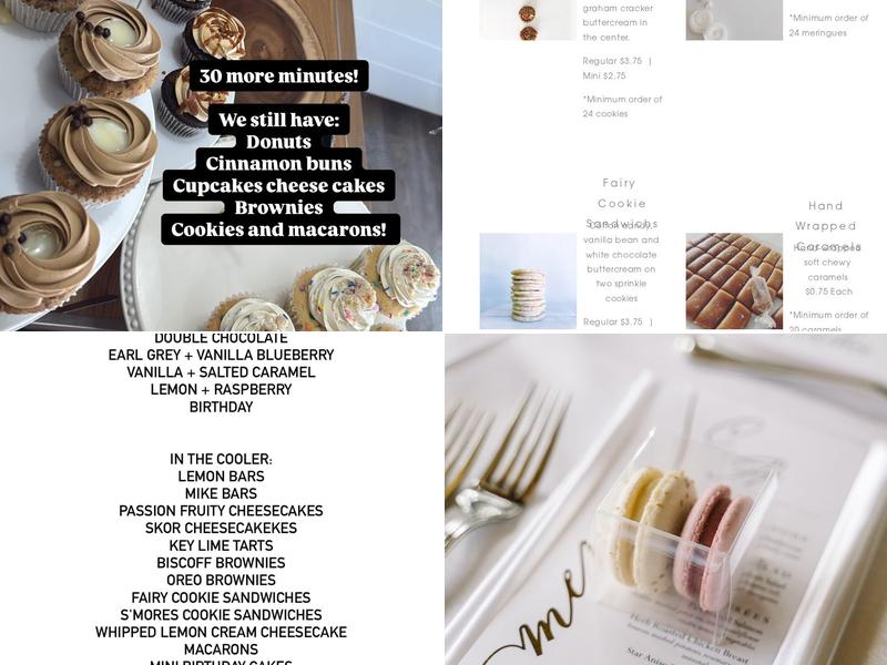 Kake by Darci - Studio Menu