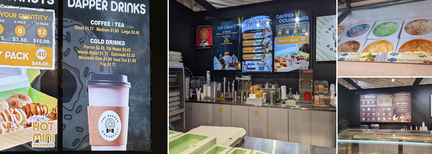 The Dapper Doughnut Menu