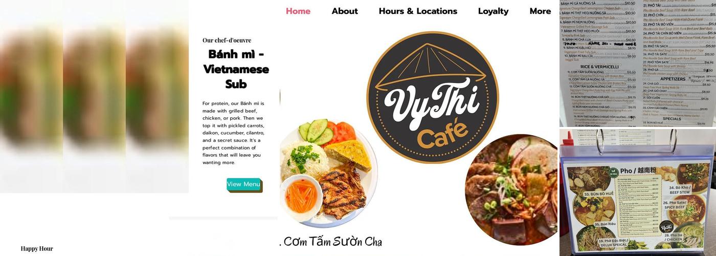 VyThi Café Menu