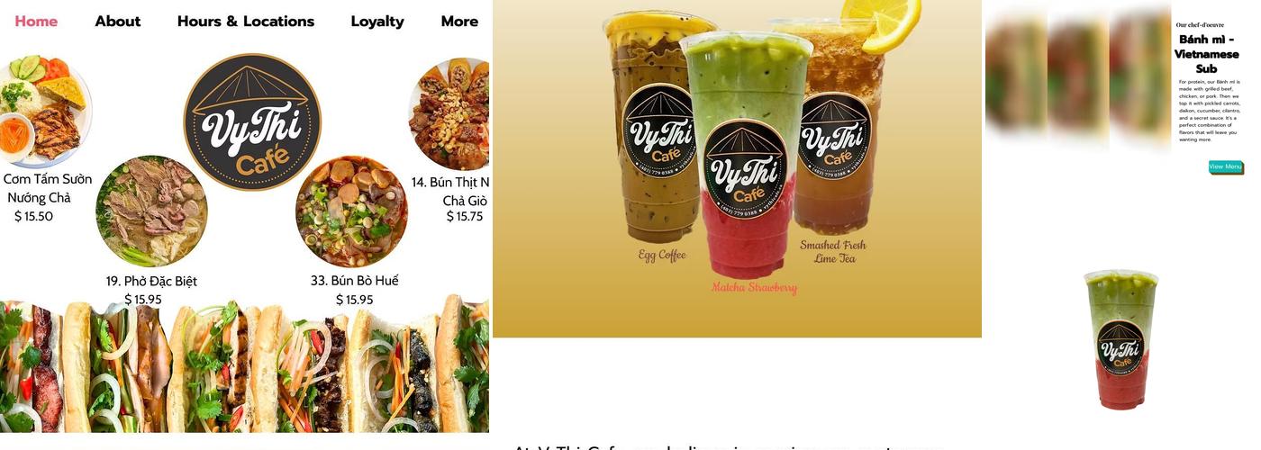 VyThi Café Menu