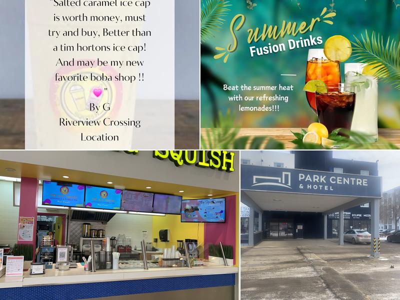 The Big Squish Lemonade and Bubble Tea Park Center and Hotel 2020 Sherwood Dr #110, Sherwood Park