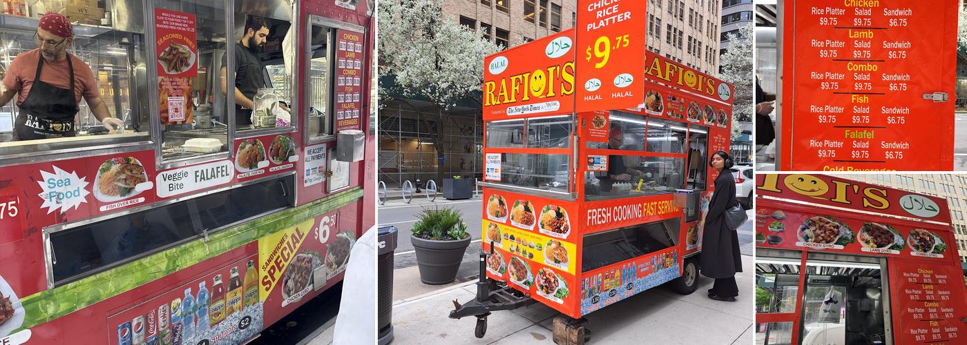 Rafiqi's Halal Food Cart Menu