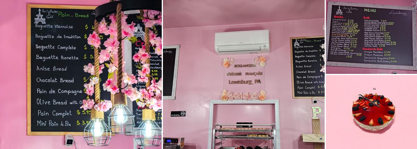 Paris Bakery & Café Menu