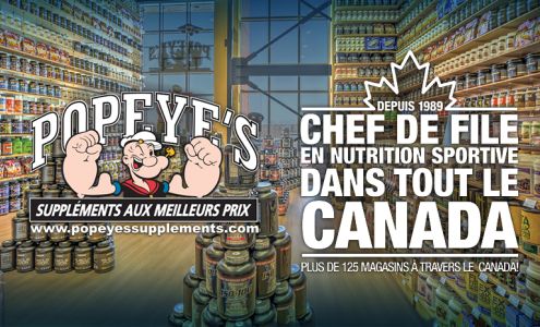Popeye's Suppléments Saint-Jérôme