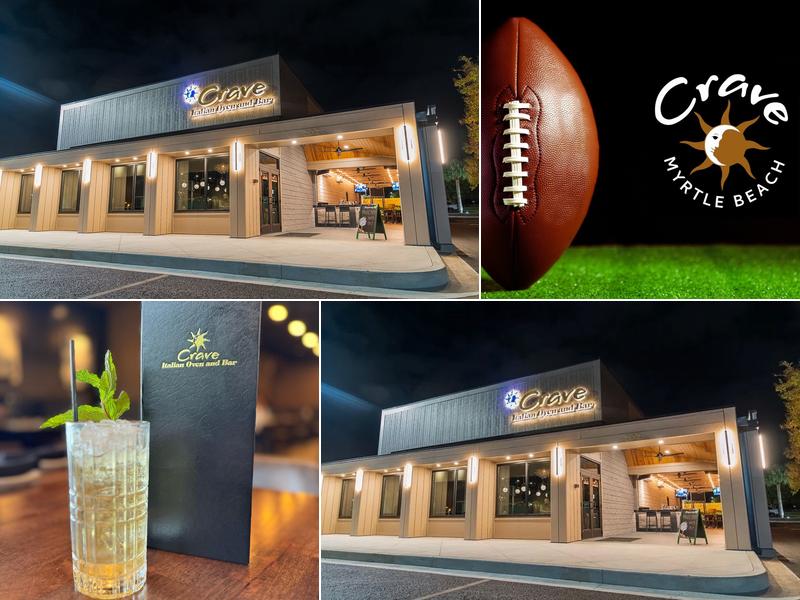 Crave Italian Oven & Bar North Myrtle Beach 202 Hwy 17 N, North Myrtle Beach