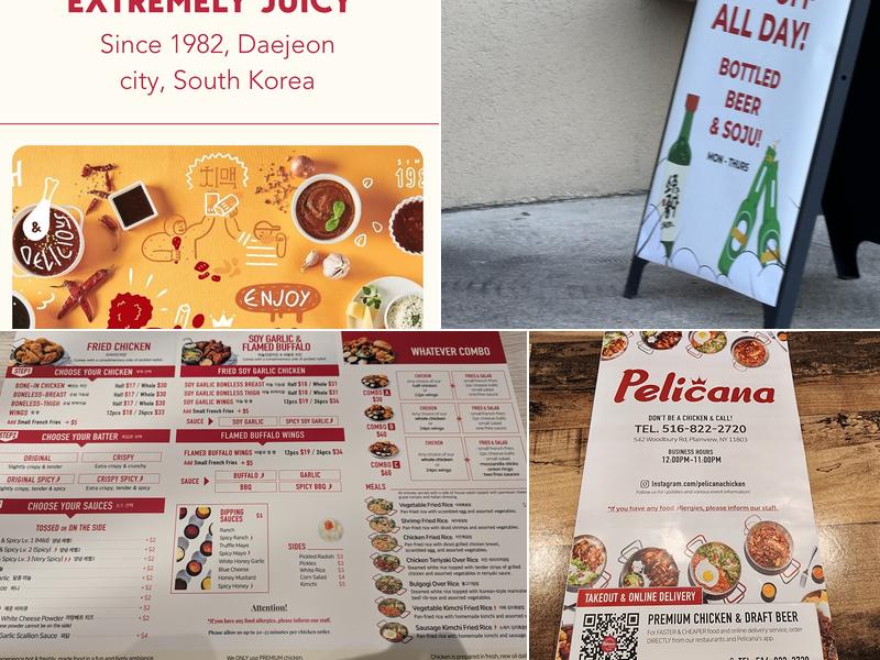 Pelicana Chicken Menu