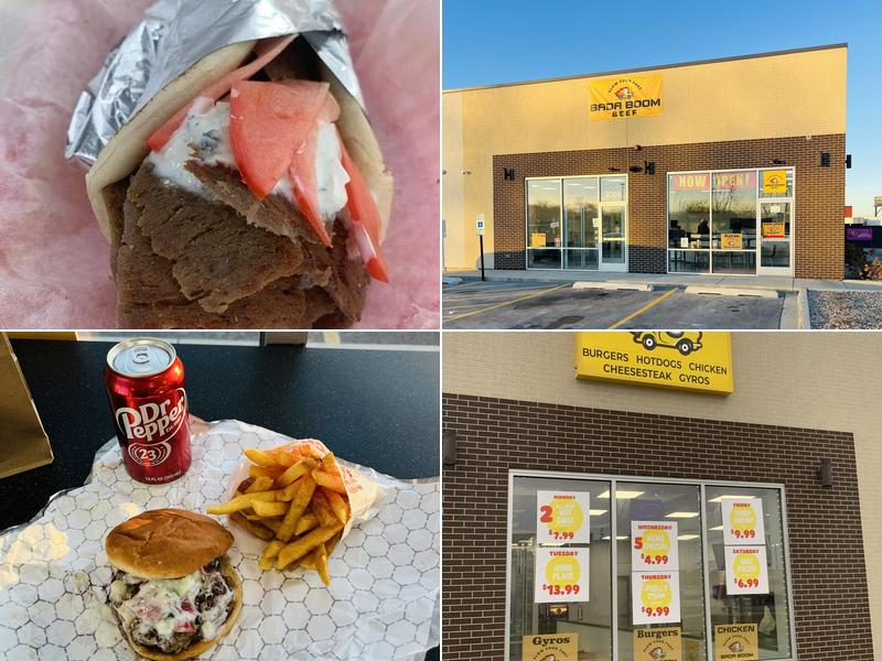 BADA BOOM BEEF, BURGERS, DOGS, & CHICKEN