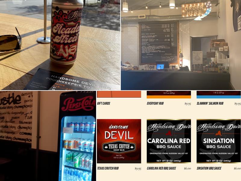 Handsome Devil BBQ PK Menu