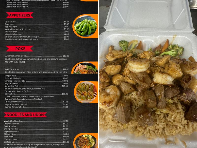 Java Island Kitchen Menu