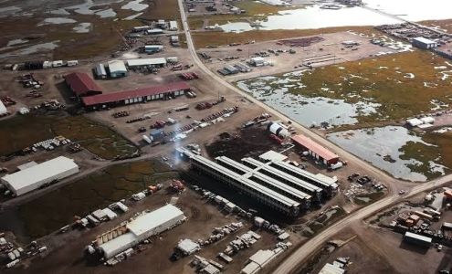 Arctic Oilfield Hotel Prudhoe Bay