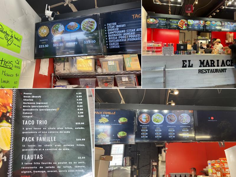 Pozoleria el mariachi - St Michel Menu