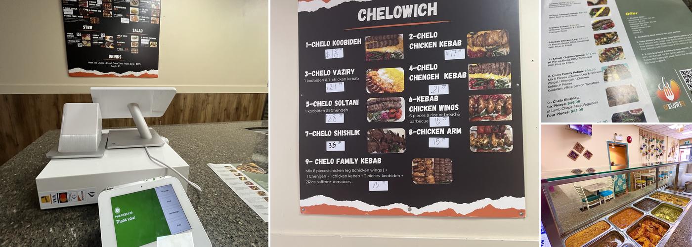 Chelowich Menu