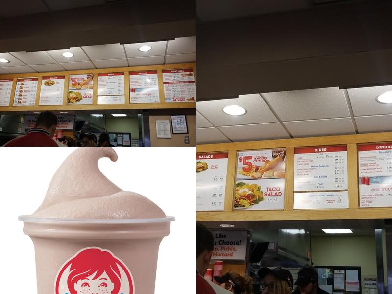 Wendy's Menu