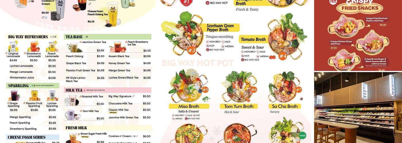 Big Way Hot Pot (Robson) Menu