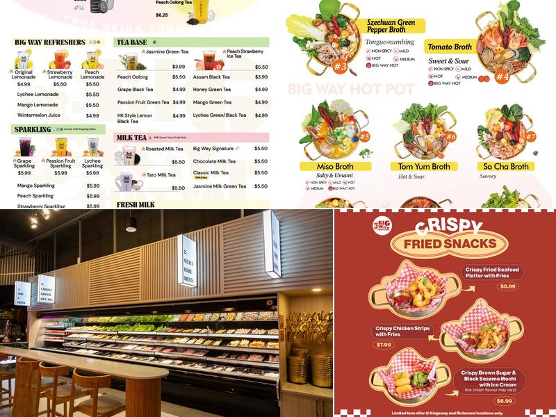 Big Way Hot Pot (Robson) Menu