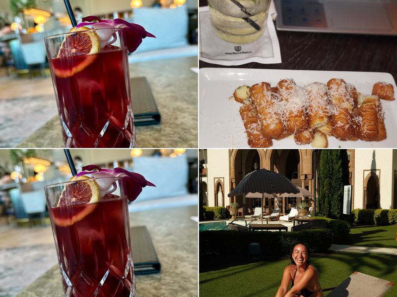 The boca raton Palm court