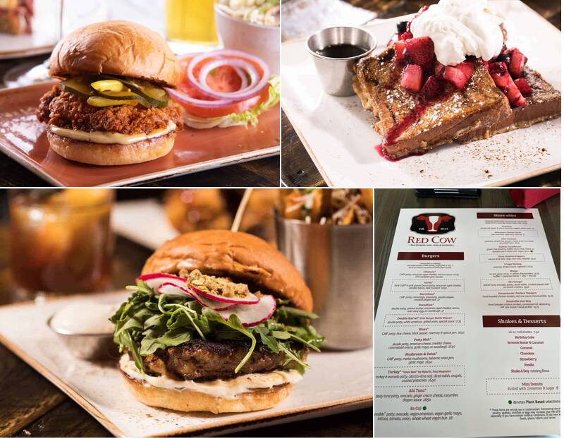 Red Cow Wayzata Menu