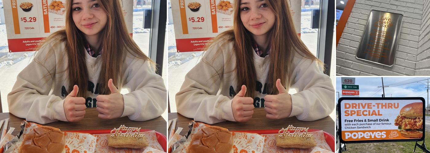 Popeyes Louisiana Kitchen Menu