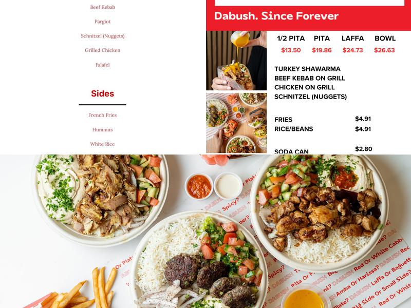 DABUSH Menu