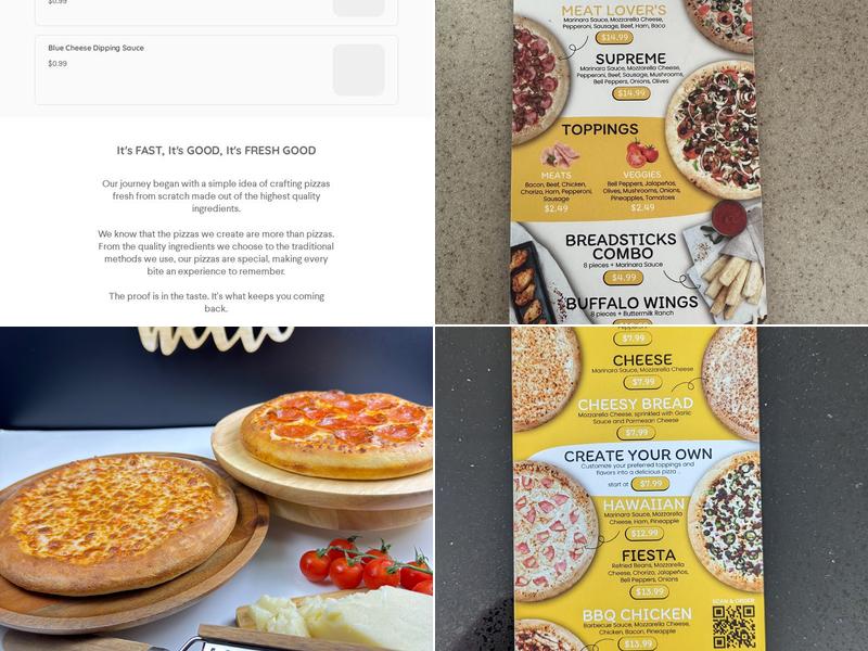 HELLO PIZZA Menu