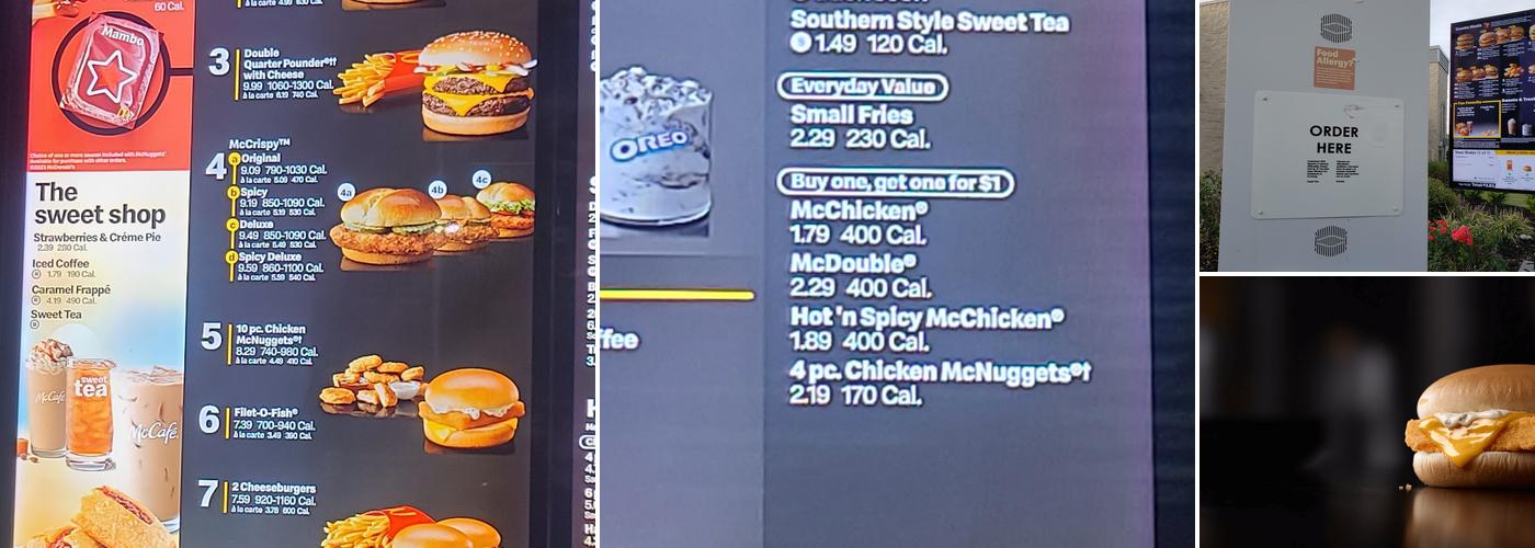 McDonald's Menu