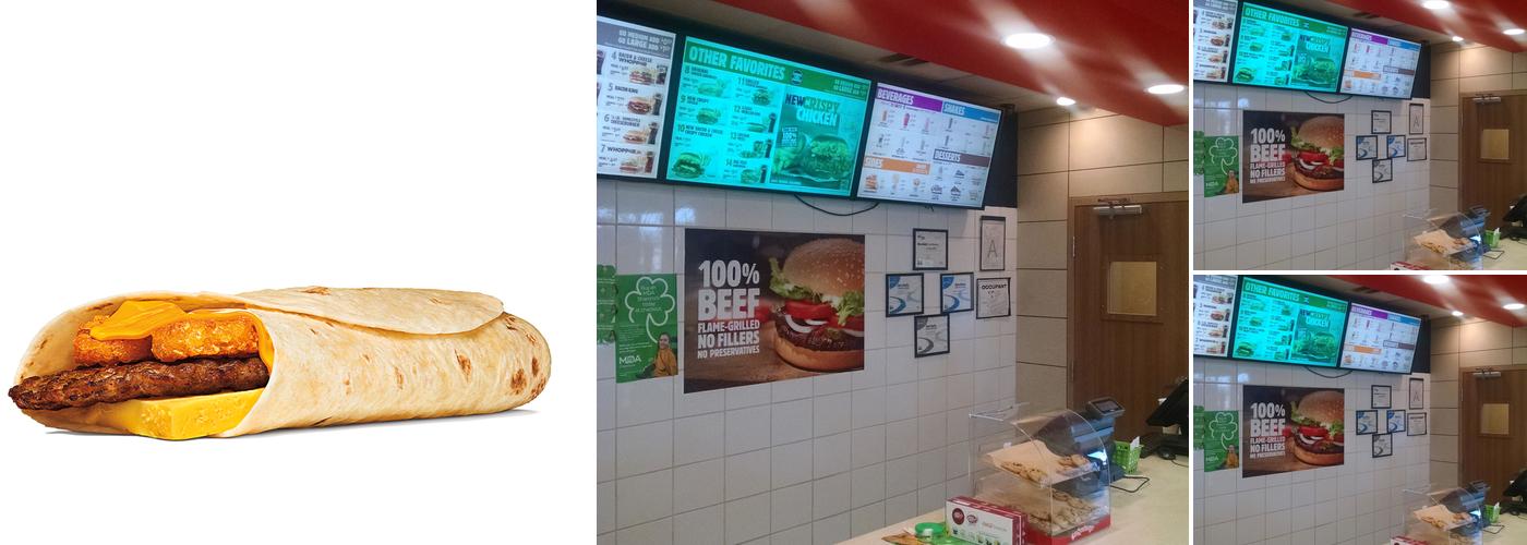 Burger King Menu