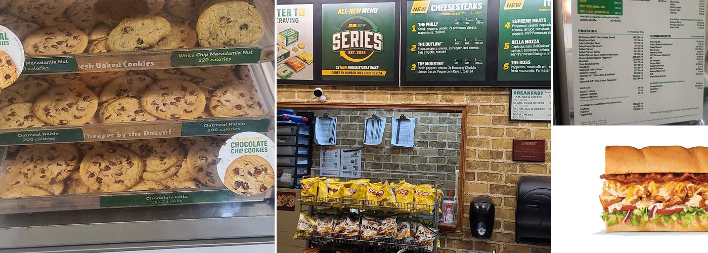 Subway Menu