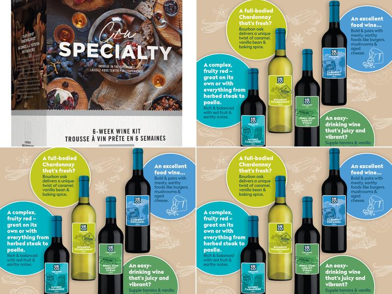 Winemaker Shop Menu