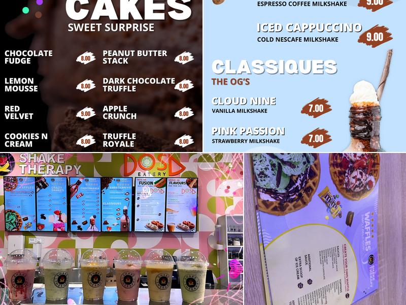 Shake Therapy Mississauga Derry Menu