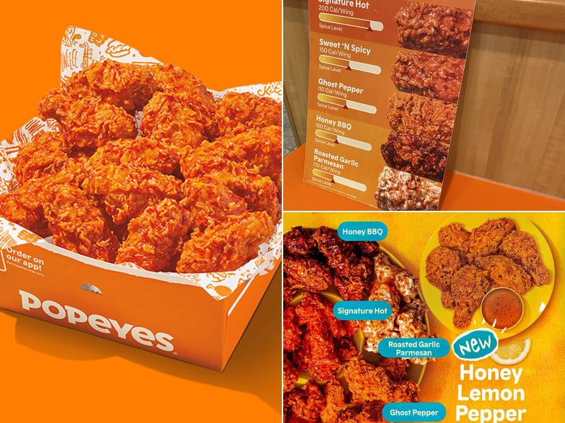 Popeyes Louisiana Kitchen Menu