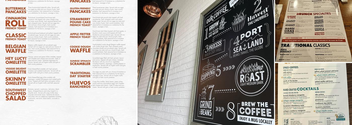 Another Broken Egg Cafe Menu