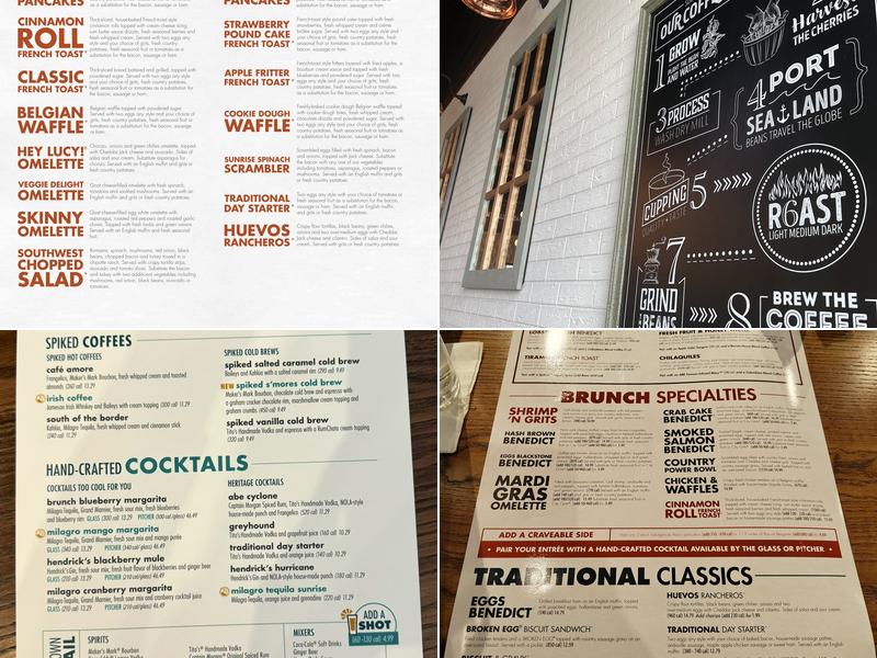 Another Broken Egg Cafe Menu