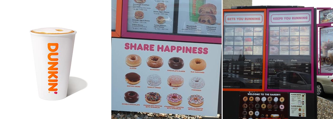 Dunkin' Menu