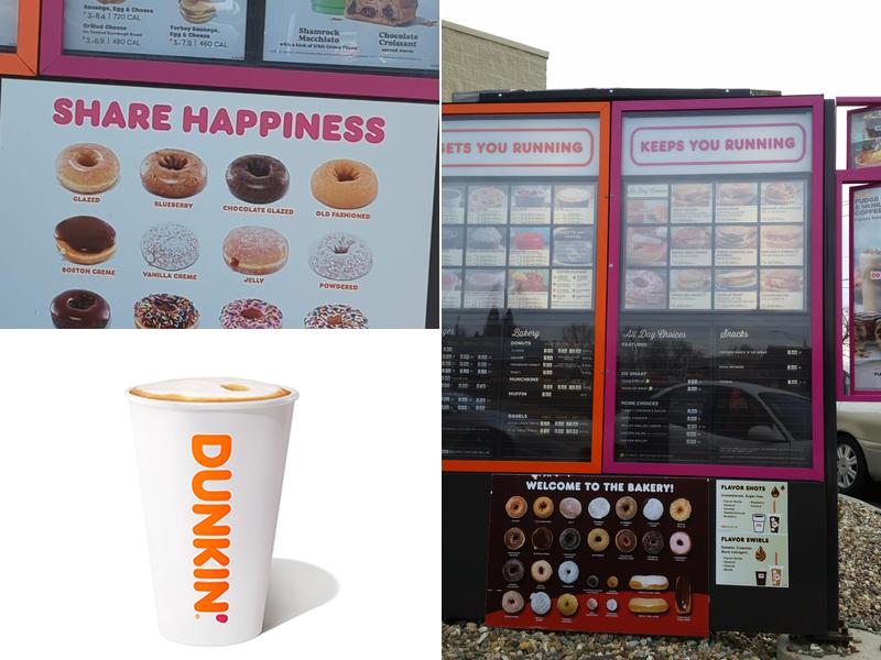 Dunkin' Menu