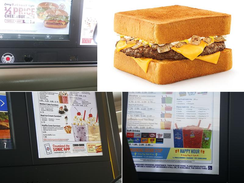 Sonic Drive-In Menu