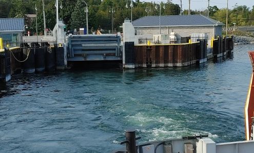 Ferry Dock Amherst Island - Mainland Side Bath