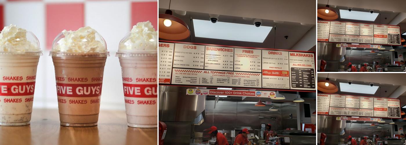 Five Guys Menu